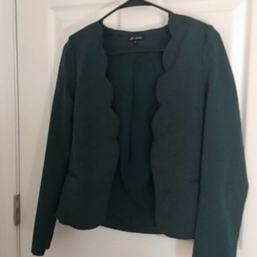 Scalloped Blazer